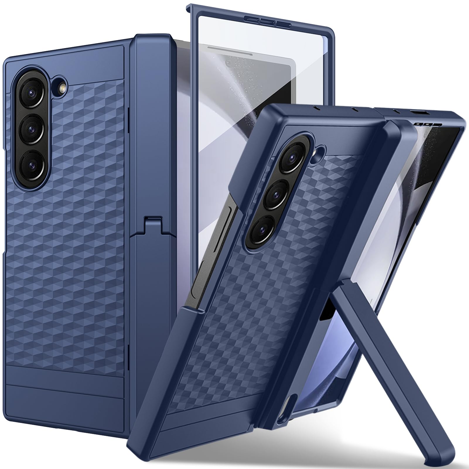 Amazon.com: NINKI for Galaxy Z Fold 6 Case with Kickstand & Screen